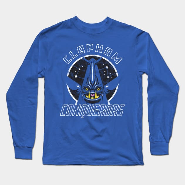 Clapham Conquerors Long Sleeve T-Shirt by Dark Corners